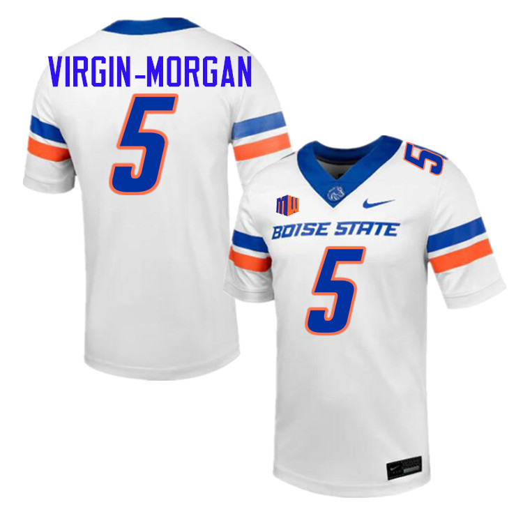 Jayden Virgin-Morgan Jersey, Boise State Broncos College Football Jersey College Uniforms-White  Jayden Virgin-Morgan Jersey, Boise State Broncos College Football Jersey College Uniforms-White